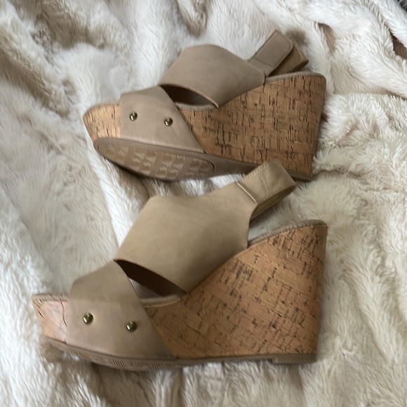 Beige Wedges - Picture 5 of 5